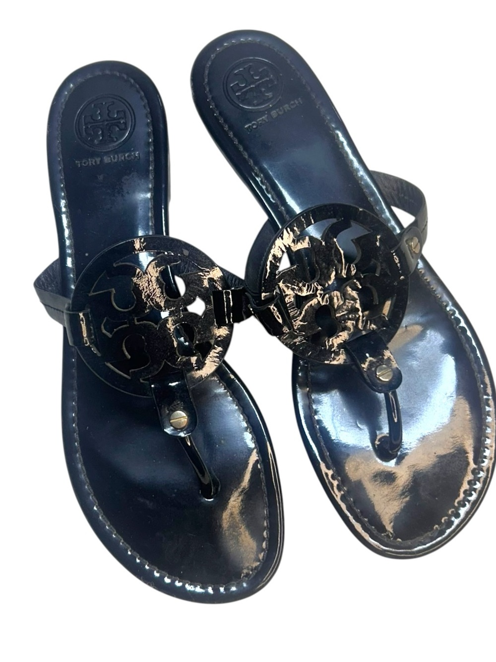 Tory Burch patent leather millers size 9.5 assumed